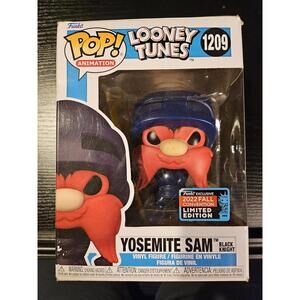 Funko Looney Tunes Yosemite Sam as Black Knight NYCC 2022 Shared Sticker in Hand